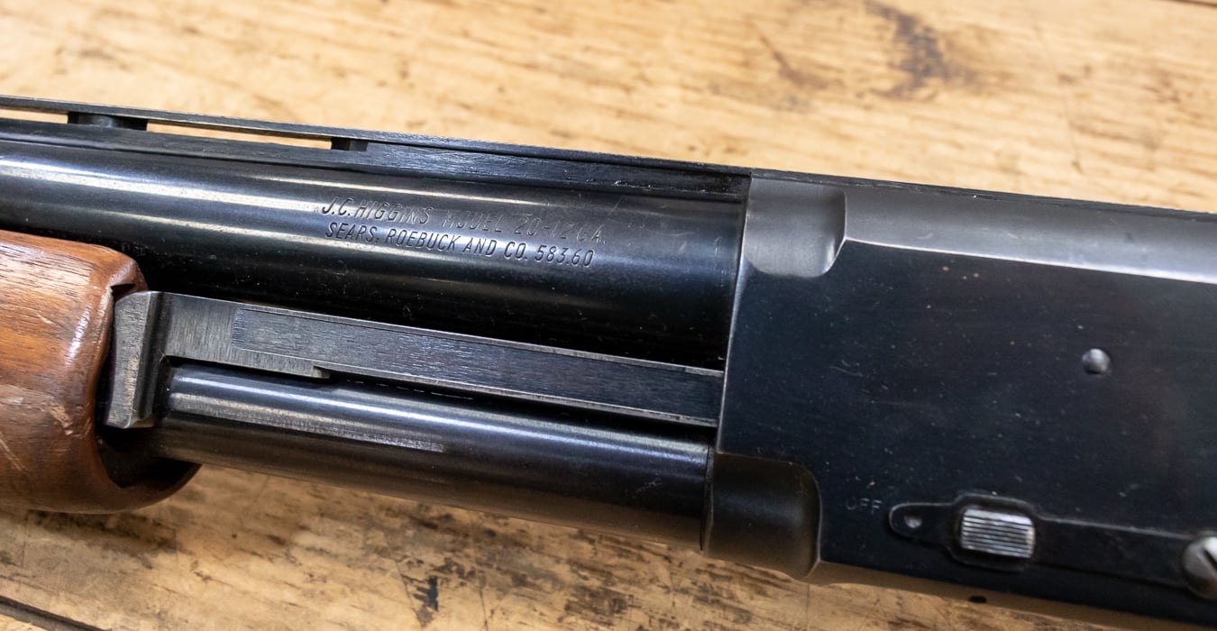 SEARS Model 20 12 Gauge Police Trade-in Shotgun
